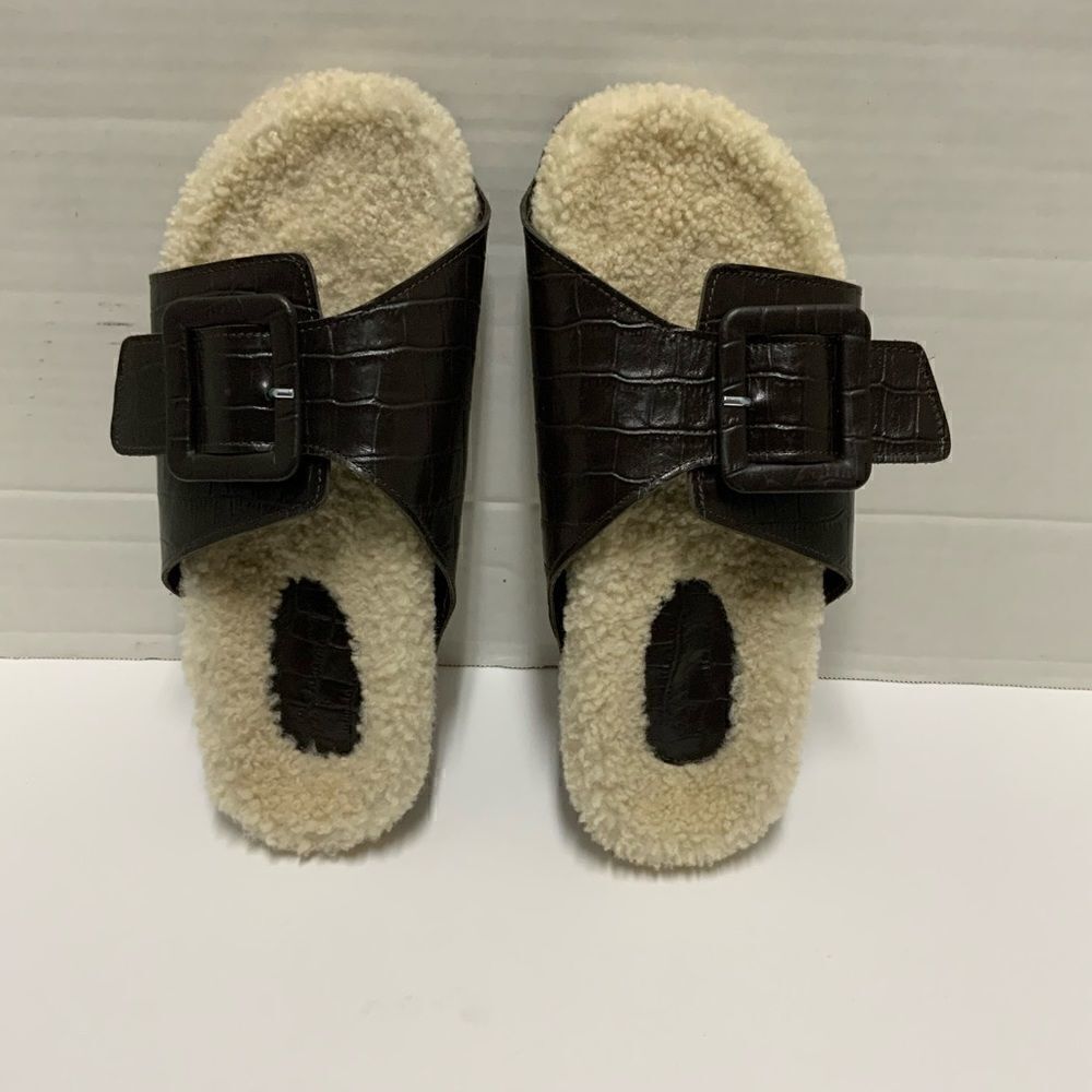 DEFINERY | Dark brown Women's Sandals |  Size 39 - Picture 3 of 7